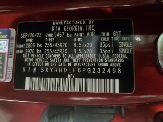 2023 KIA SORENTO EX - 5XYRHDLF6PG232498