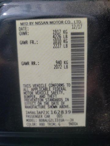 2018 NISSAN ALTIMA 2.5 - 1N4AL3AP2JC162839