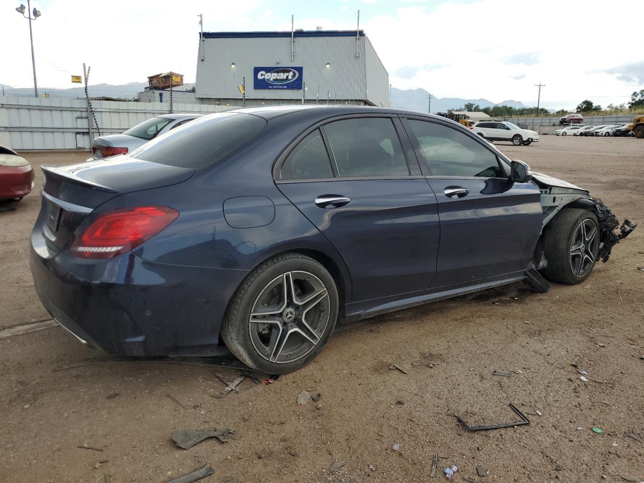 Lot #2924136165 2020 MERCEDES-BENZ C 300 4MAT