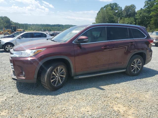 VIN 5TDKZRFH1KS316460 2019 Toyota Highlander, SE no.1