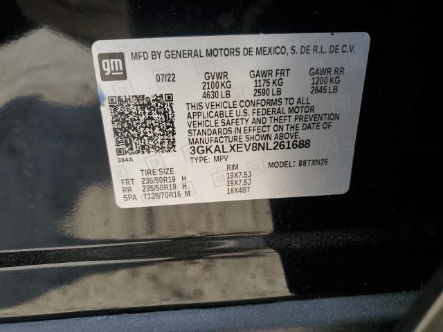 2022 GMC TERRAIN DE - 3GKALXEV8NL261688