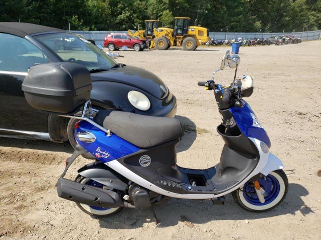 GENUINE SCOOTER CO. BUDDY 170I 2014 blue  gas RFVPAC90XE1002569 photo #1