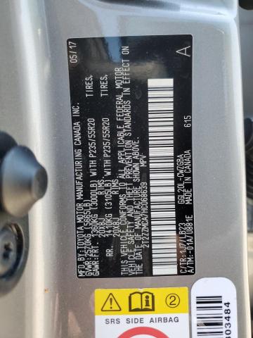 2017 LEXUS RX 350 BAS - 2T2ZZMCA7HC068639