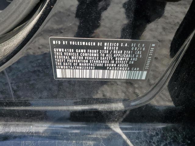 2017 VOLKSWAGEN JETTA SE - 3VWDB7AJ7HM229292