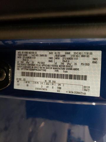 2023 FORD F-150 1FTFW1E89PKD47192