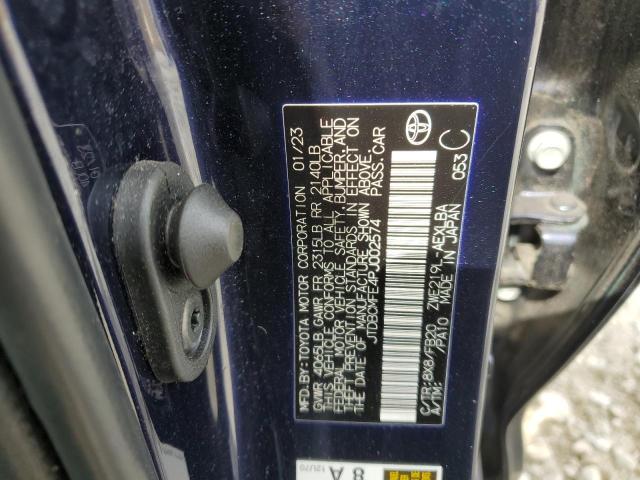 2023 TOYOTA COROLLA LE - JTDBCMFE4PJ002574