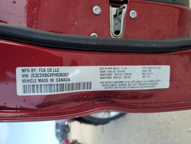 2023 DODGE CHARGER SX - 2C3CDXBGXPH536307