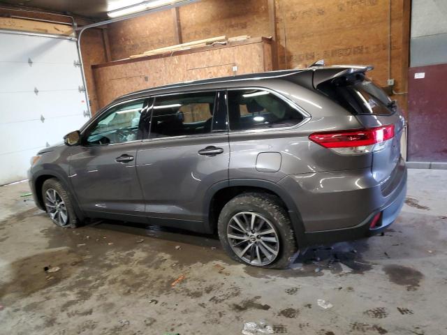 VIN 5TDJZRFH2KS614866 2019 Toyota Highlander, SE no.2