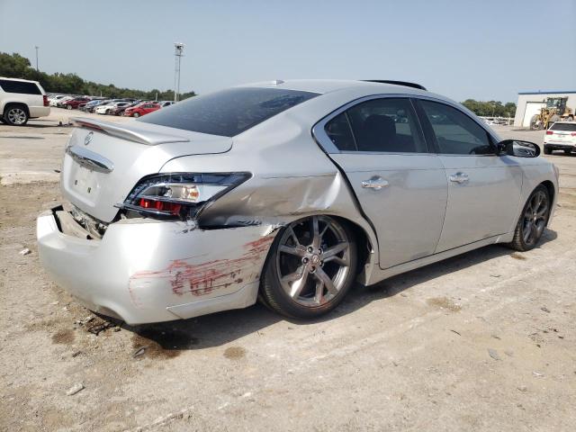 NISSAN MAXIMA S 2014 silver  gas 1N4AA5AP1EC452111 photo #4