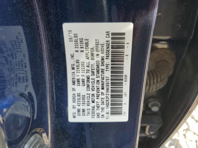 2017 HONDA ACCORD LX - 1HGCR2F31HA066757