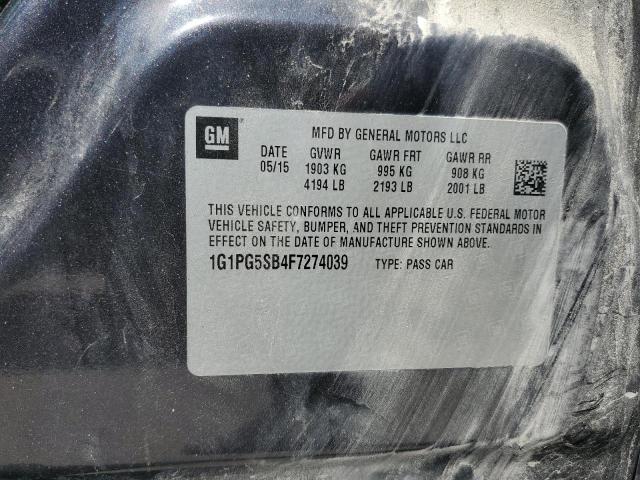 2015 CHEVROLET CRUZE LTZ - 1G1PG5SB4F7274039