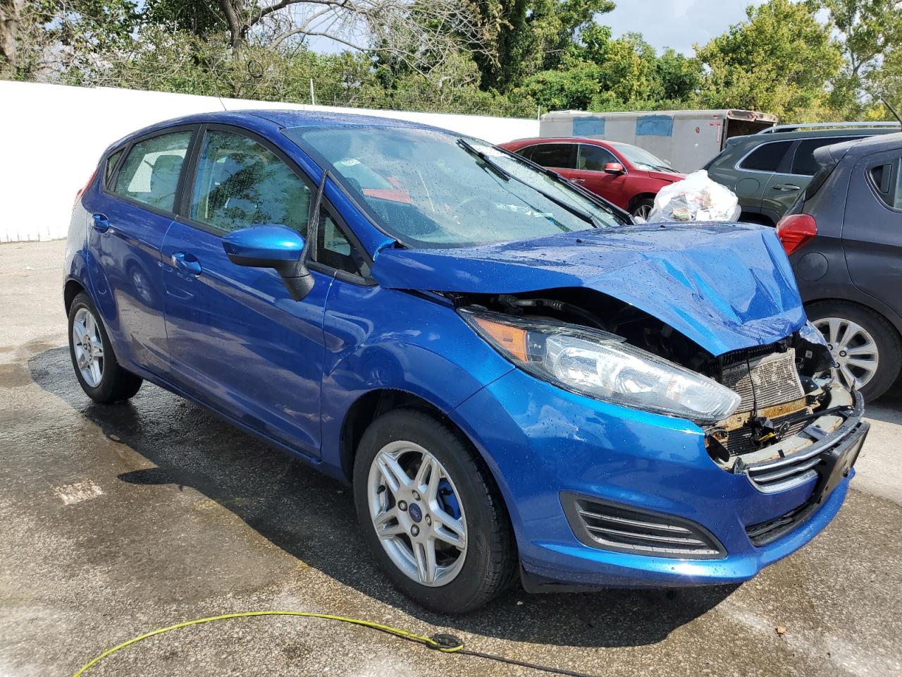 Lot #3021001280 2018 FORD FIESTA SE