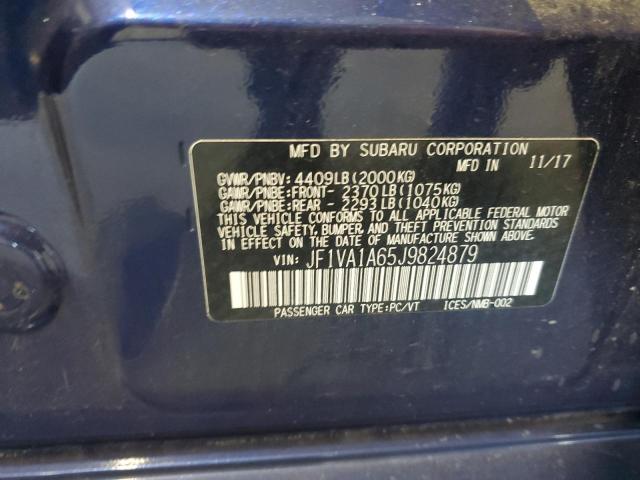 2018 SUBARU WRX - JF1VA1A65J9824879