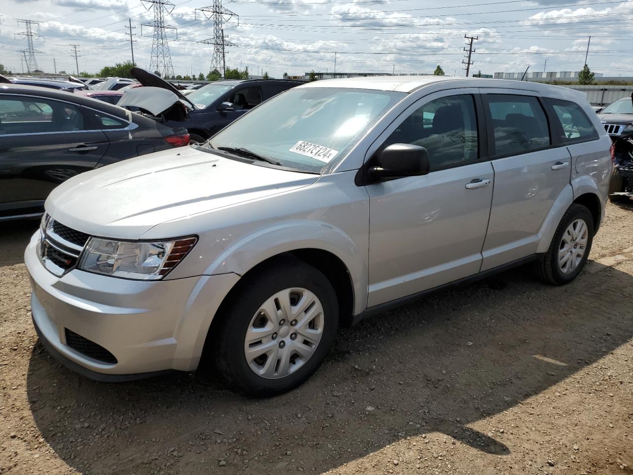 Lot #2895532429 2013 DODGE JOURNEY SE