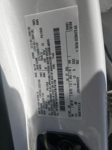 2019 FORD F150 SUPER - 1FTEW1E55KFB76136