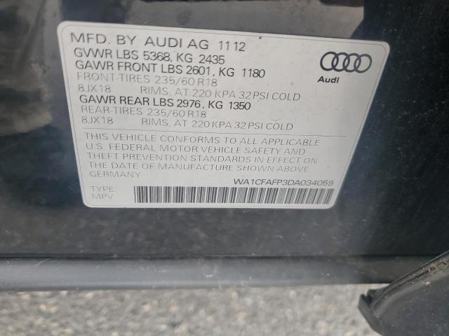 VIN WA1CFAFP3DA034059 2013 AUDI Q5 no.13