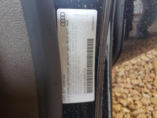 2018 AUDI A7 PRESTIG WAU23AFC0JN057212