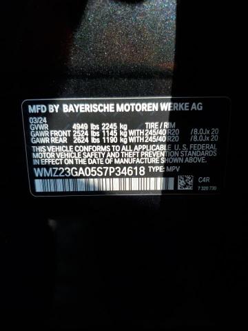 2025 MINI B80 WMZ23GA05S7P34618