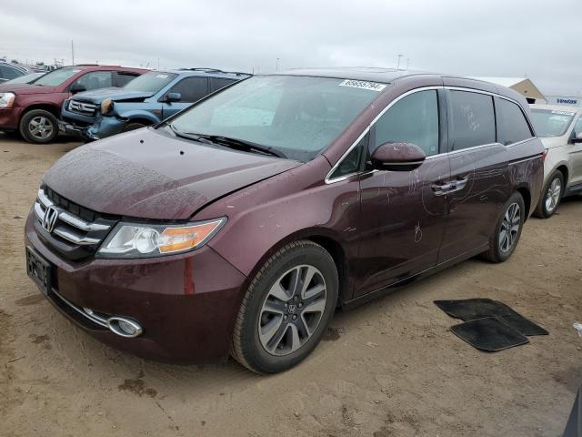 Vin: 5fnrl5h93eb117966, lot: 65655794, honda odyssey touring 20141