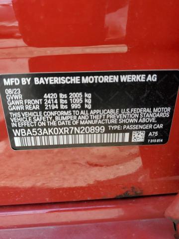 VIN WBA53AK0XR7N20899 2024 BMW 2 Series, 228I no.12