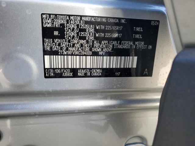 2024 TOYOTA RAV4 XLE - 2T3W1RFV9RC284009