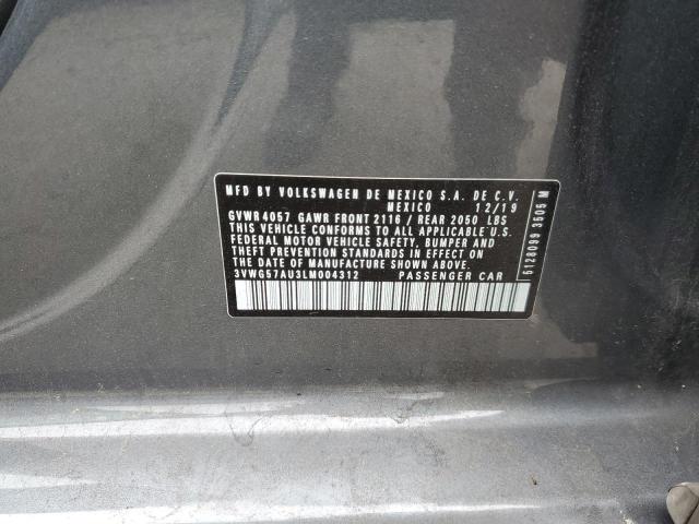 2020 VOLKSWAGEN GOLF - 3VWG57AU3LM004312