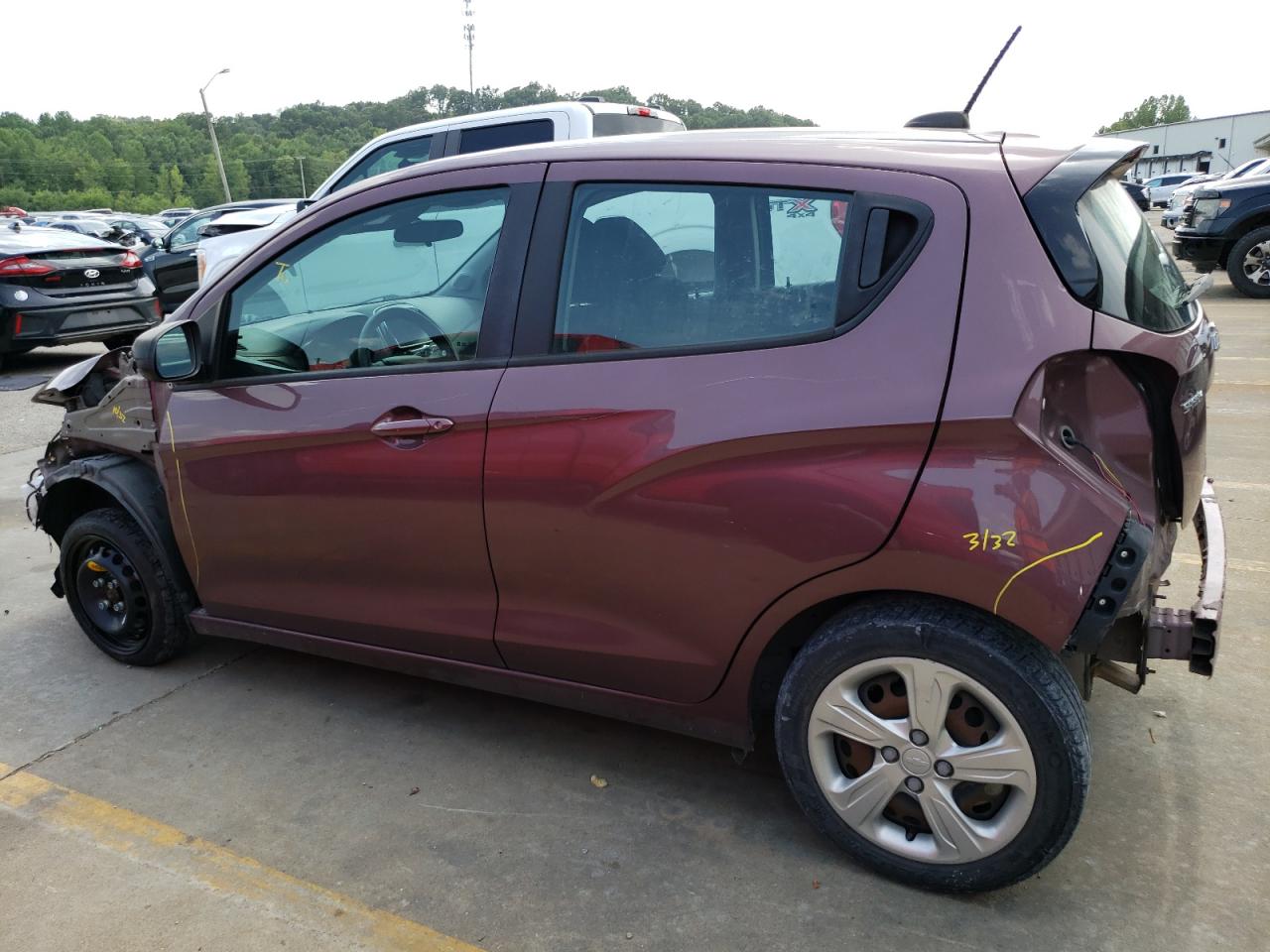 Lot #2942999287 2020 CHEVROLET SPARK LS