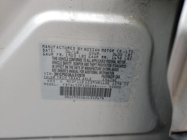 2018 NISSAN KICKS S - 3N1CP5CU6JL512678