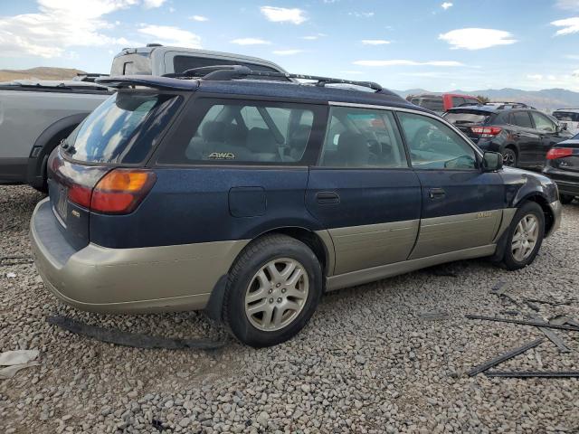 SUBARU LEGACY OUT 2001 blue  gas 4S3BH675817644845 photo #4