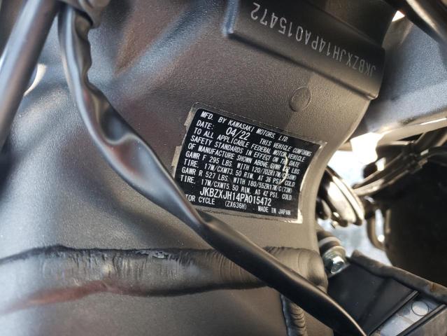 2023 KAWASAKI ZX636 K - JKBZXJH14PA015472