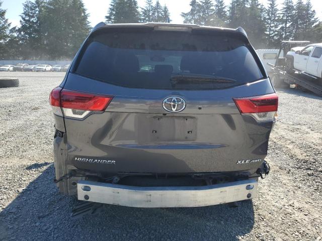 VIN 5TDJZRFH9KS596477 2019 Toyota Highlander, SE no.6