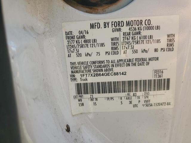 2016 FORD F250 SUPER - 1FT7X2B64GEC88142