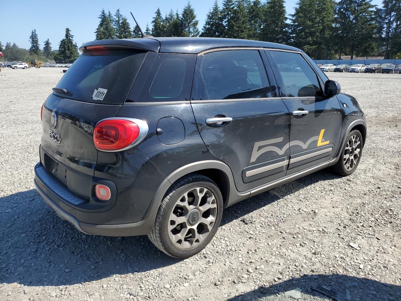 Lot #2957884814 2014 FIAT 500L TREKK