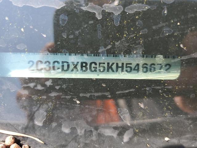 2019 DODGE CHARGER SX - 2C3CDXBG5KH546672