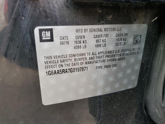 2016 CADILLAC ATS - 1G6AA5RA7G0197871