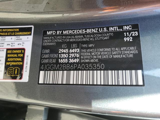 VIN 4JGGM2BB6PA035350 2023 Mercedes-Benz EQE, 350+ no.13