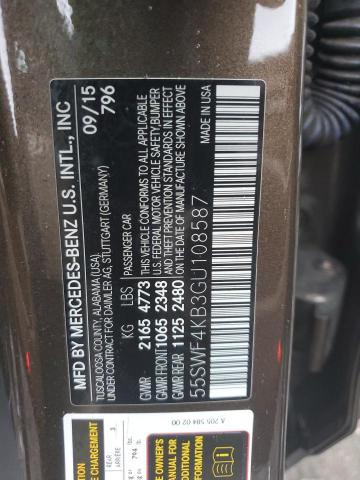 2016 MERCEDES-BENZ C 300 4MAT - 55SWF4KB3GU108587