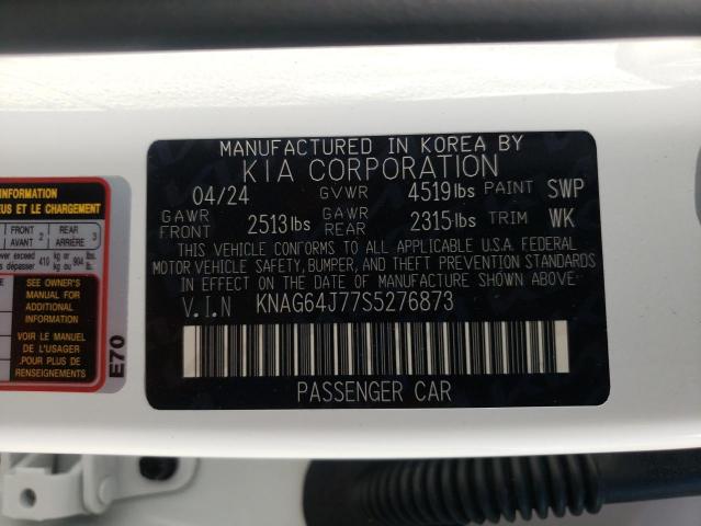 VIN KNAG64J77S5276873 2025 KIA K5 no.13