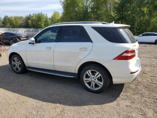 MERCEDES-BENZ ML 350 BLU 2014 white 4dr spor diesel 4JGDA2EB6EA336950 photo #3