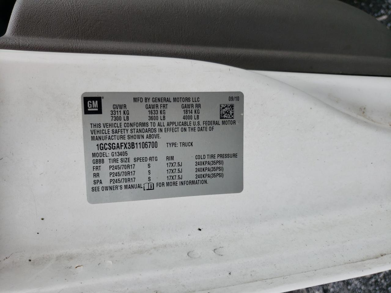 CHEVROLET EXPRESS G1500