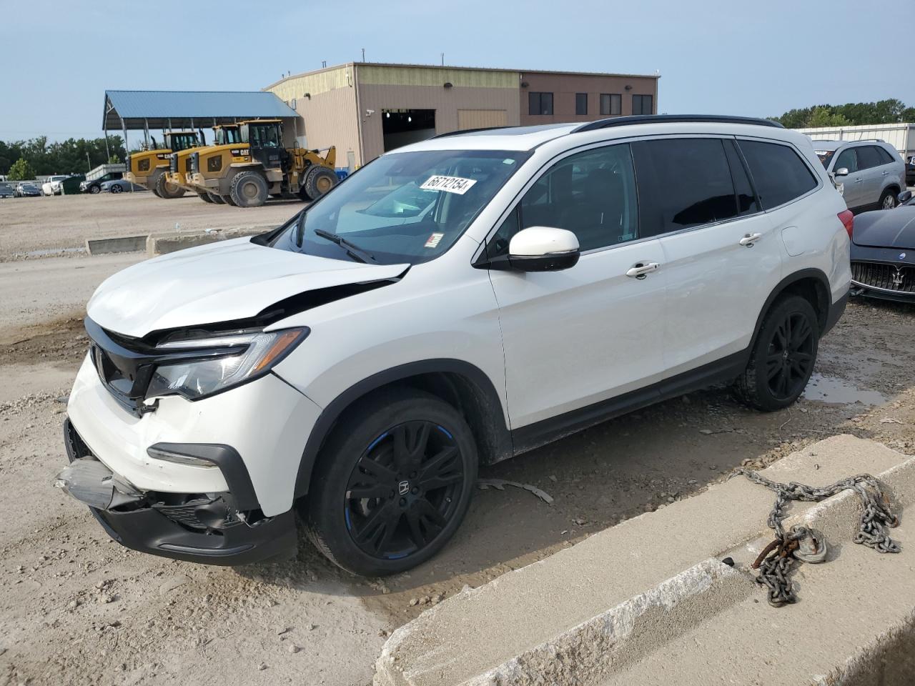 Lot #2936034495 2021 HONDA PILOT SE