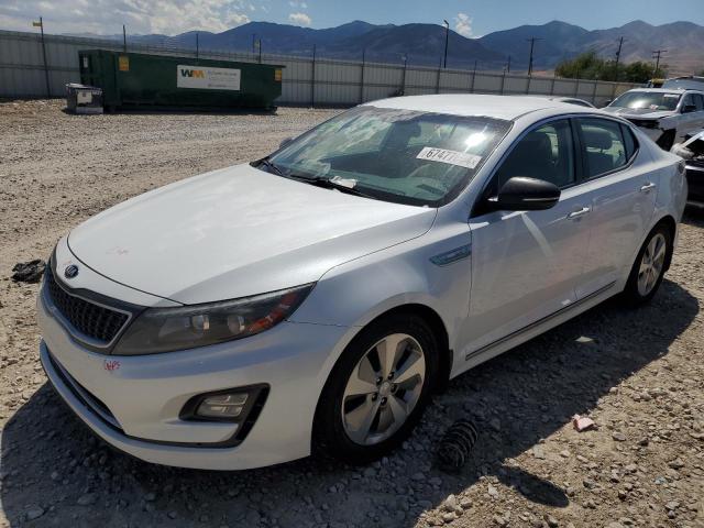 KIA OPTIMA HYB 2016 white  hybrid engine KNAGN4AD8G5094051 photo #1