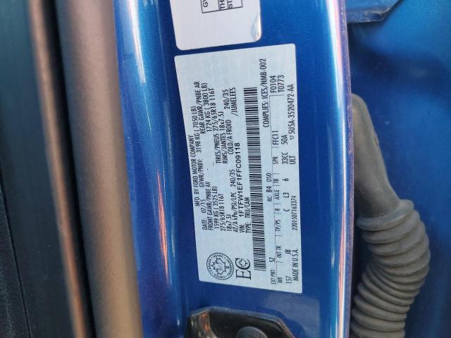 2015 FORD F150 SUPER - 1FTFW1EF1FFC09118
