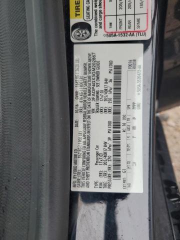2016 FORD FIESTA ST - 3FADP4GX3GM202867
