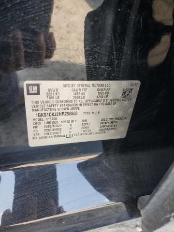2017 GMC YUKON DENA - 1GKS1CKJ2HR250803