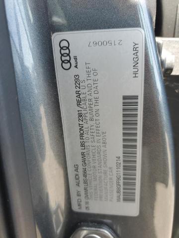 2016 AUDI A3 PREMIUM - WAUB8GFF9G1110214