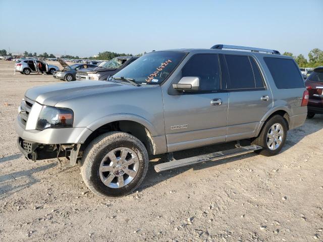 FORD EXPEDITION 2008 silver  gas 1FMFU19548LA21765 photo #1