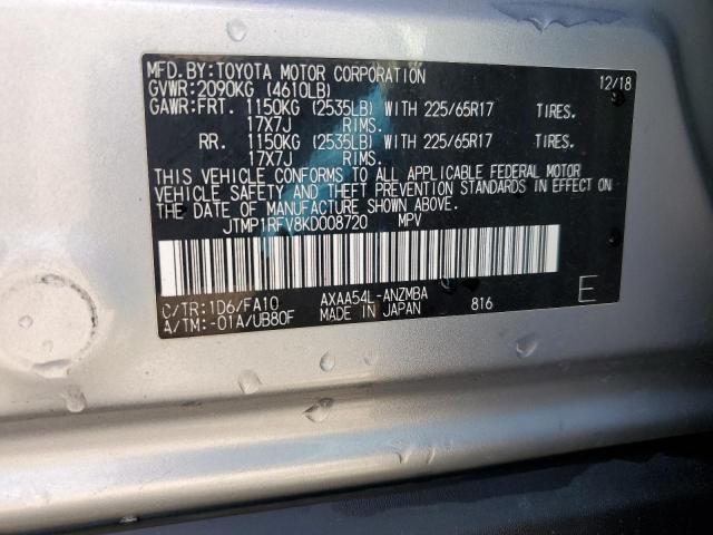 2019 TOYOTA RAV4 XLE - JTMP1RFV8KD008720