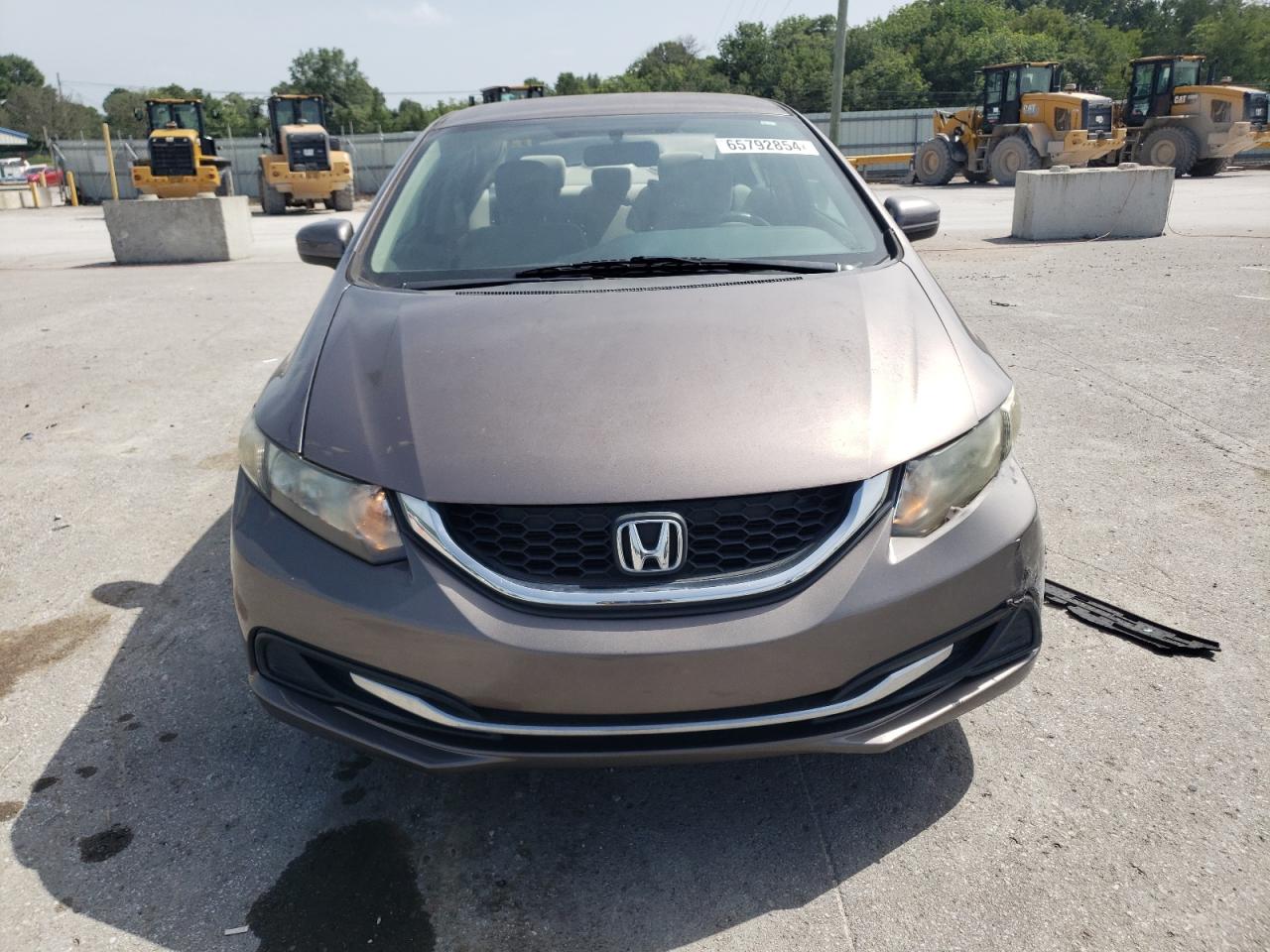 Lot #2776744761 2014 HONDA CIVIC LX