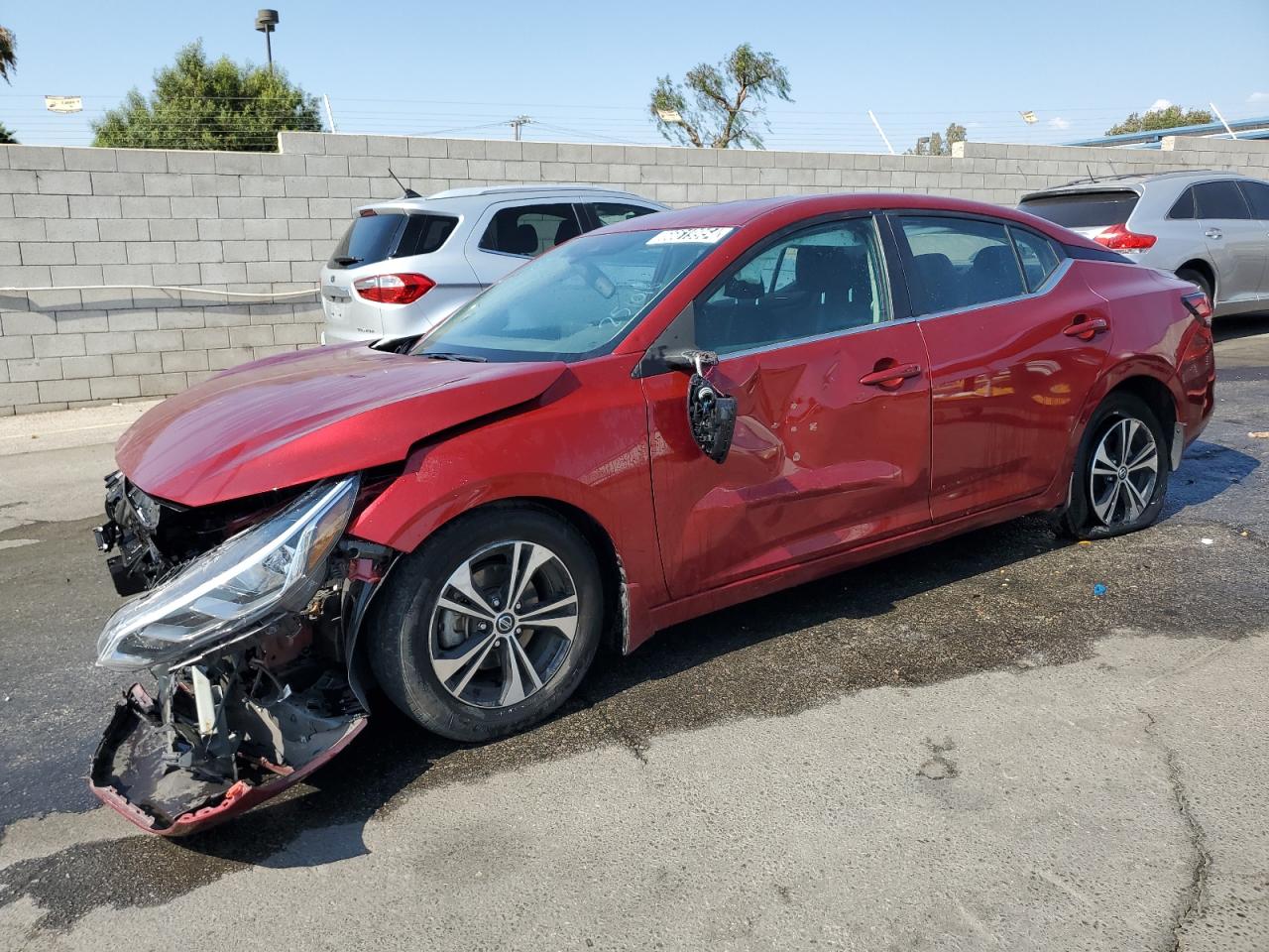 Lot #2886156605 2022 NISSAN SENTRA SV